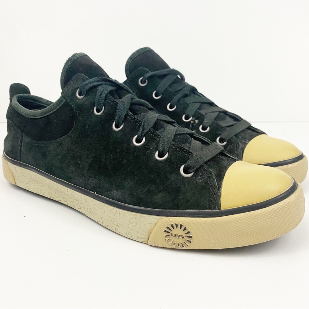 UGG Evera Black‎ Suede Sneakers Size 8